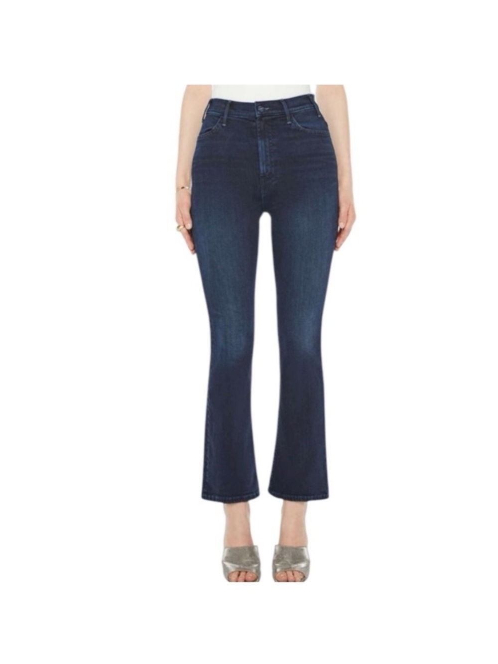 MOTHER Denim The Hustler Ankle jeans in Chip on my shoulder